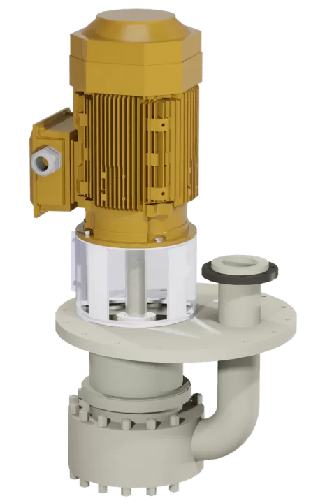 Vertical immersion pump from the Hendor D400 series 